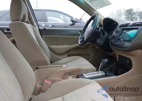 2004 Honda Civic Lx из США, поврежденный, VIN 2HGES16554H610875